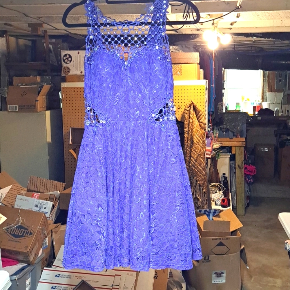 Jade Kristopher size 7 purple dress